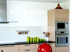 Wandtattoo Bon Appetit