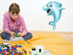 Wandsticker Delphin