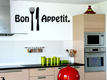 Wandtattoo Bon Appetit