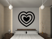 Wandtattoo Herz 2